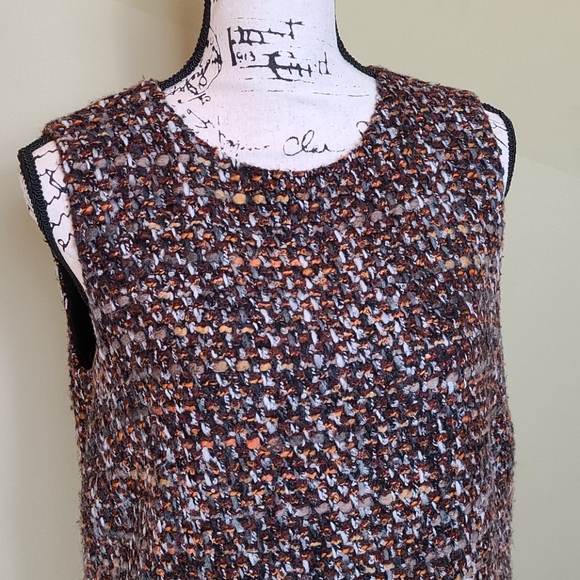 Dolce Gabbana Tweed Mini Dress size 46 - Picture 3 of 12